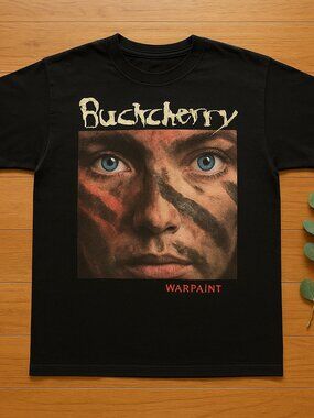 Rock Band Inspired Warpaint Graphic T-Shirt – Black Unisex Vintage Style Tee